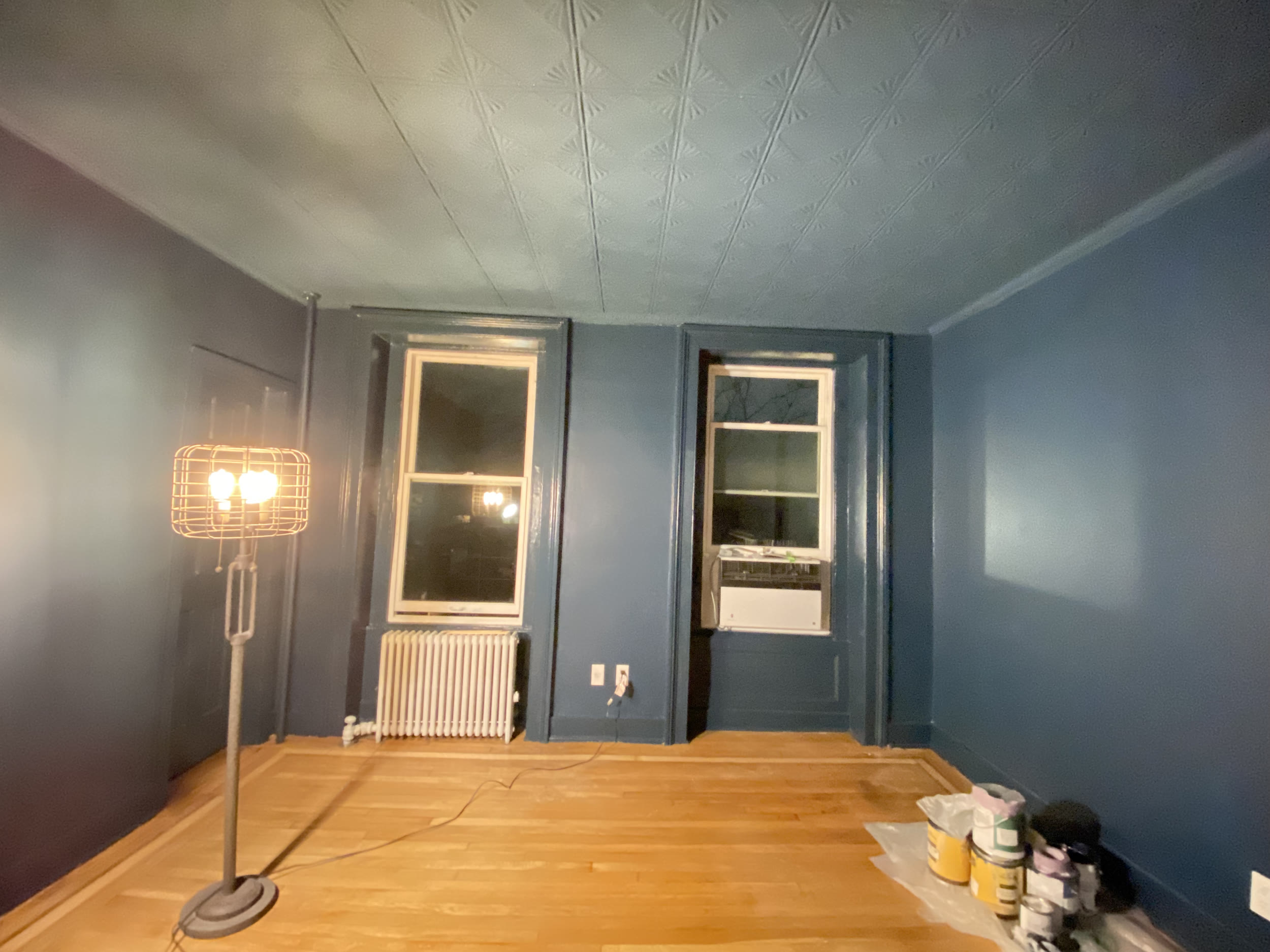 Interior wall painting in Carroll Gardens, Brooklyn by Jose Does It.